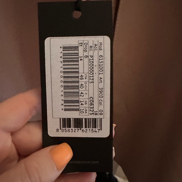 Cinzia rose pink trench coat. Great condition! - Picture 3 of 3